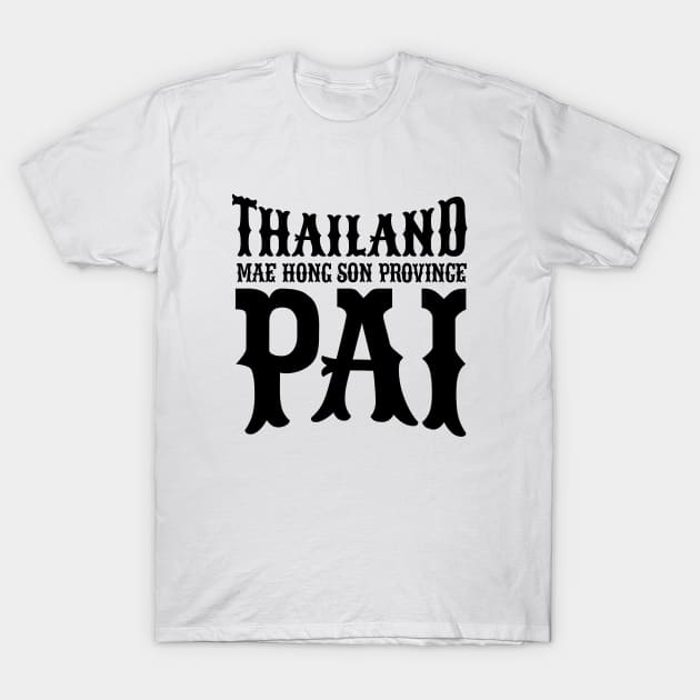 Discover Pai's Alternative Paradise – Explore the Green Valley T-Shirt by Boogosh